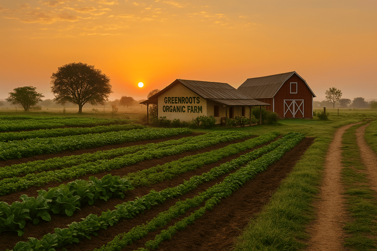 🌱 GreenRoots Organic Farm – Fresh Vegetables, Dairy & Agro-Tourism Near Gangapur Dam